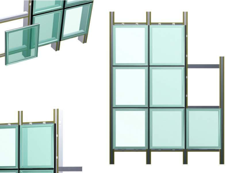 Glass Facade Sections