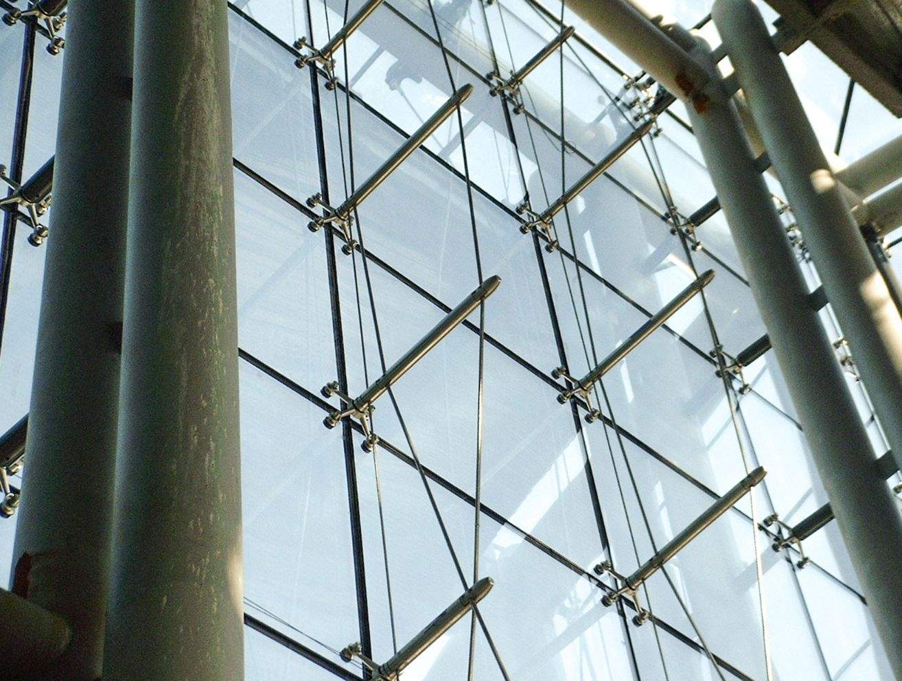 Transparent Glass Facade