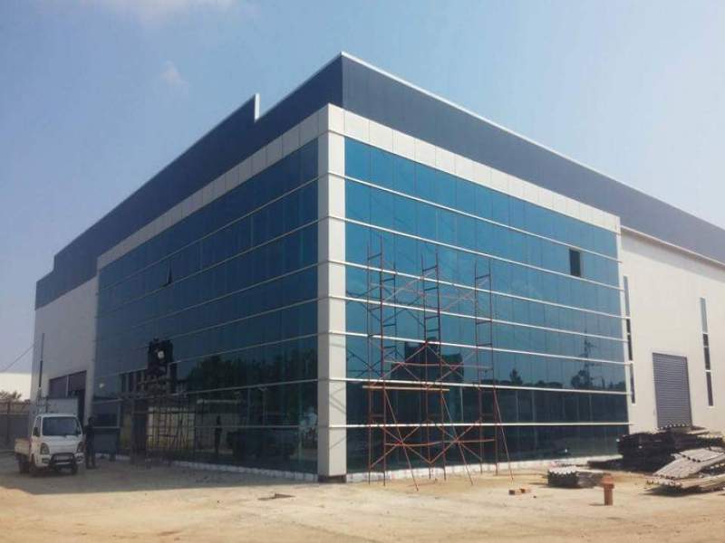 Factory Exterior Cladding