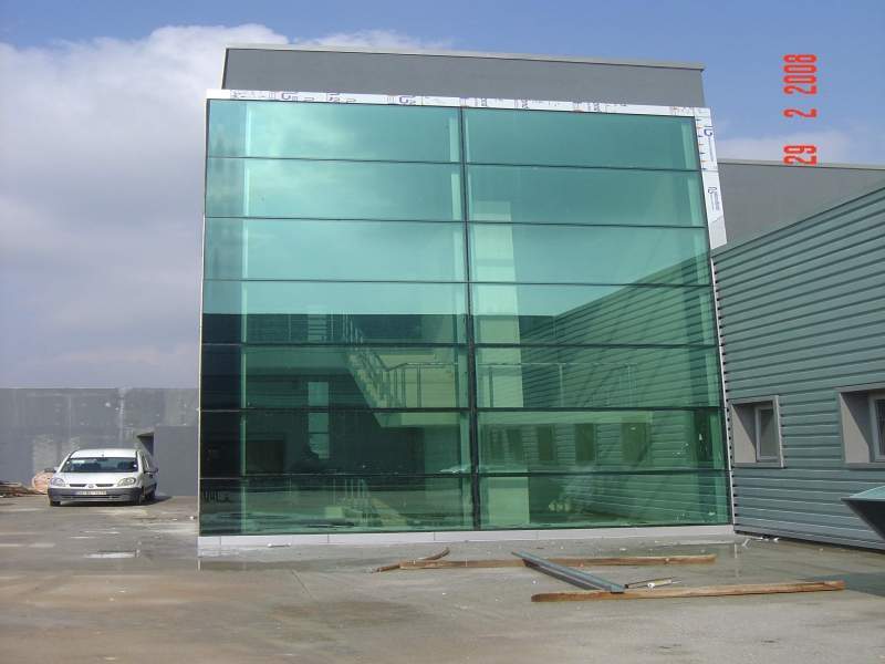 Cassette Glass Facade