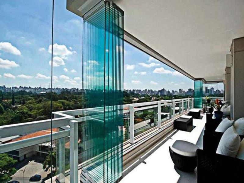 Folding Glass Balcony